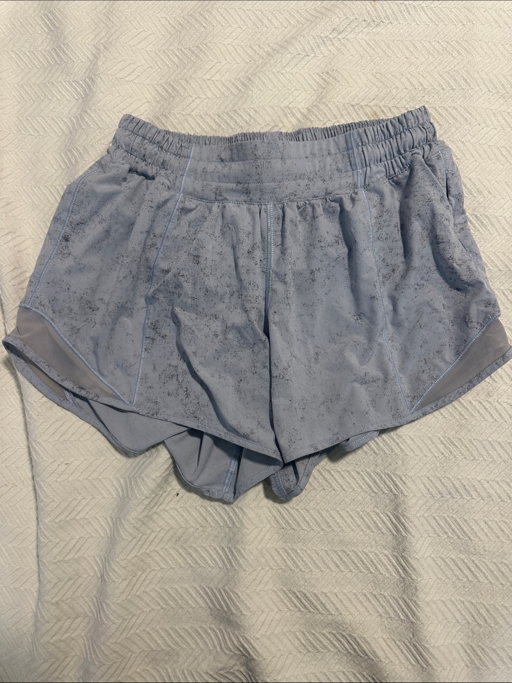 lululemon athletica Dusty Blue Athletic Shorts